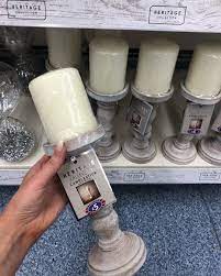 B M Again Bm Stores What Are You Doing To Me I Want To Redecorate Around This Collection Bandm Bmstores Ho Pillar Candles Candlesticks Redecorating