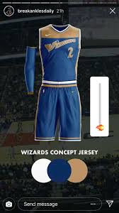 Adidas nba jersey washington wizards wall white sz small. Wiz Concept Jersey Washingtonwizards