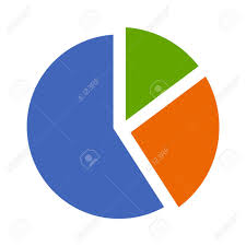 Pie Chart Flat Icon For Apps And Websites
