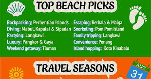 Malaysia Borneo Destination Guide Beachmeter Digital Healthcare Infographic Digital Health