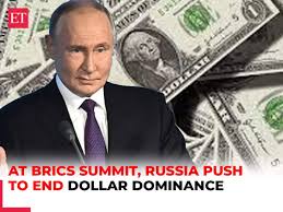 The entire world is thinking if the Dollar is worth using: Putin at BRICS  summit | Watch