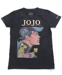 dresscamp jojo 仗助t dresscamp unisex 09ブラック dresscamp online shop adventure outfit adventure shirt jojo bizzare adventure