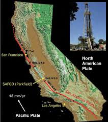 The parkfield coalinga bridge crosses over the san andreas fault on the parkfield coalinga road on september 30, 2004 parkfield, california. Location Map Of The Safod Drilling Site On The San Andreas Fault With Download Scientific Diagram