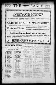 The Eagle. (Hennessey, Okla.), Vol. 1, No. 13, Ed. 1 Thursday, August 1,  1901