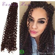 Mothers Day Synthetic Hair 20inch Free Tress Water Wave Curly Crochet Freetress Hair Extension Braiding Hair Bulks For Black And White Women Braided Hairstyles Crochet Hair Styles Freetress Crochet Hair Extensions