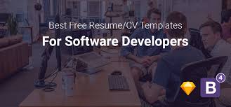 Free resume builder to build your resume free online in 2021. Top 3 Free Software Developers Resume Templates To Help You Get The Job You Deserve Html5 Printable By Xiaoying Riley Medium
