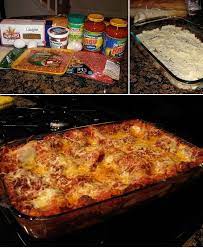 Not Having To Boil The Noodles Rocks Easy Lasagna Recipe Easy Lasagna Recipe With Ricotta Classic Lasagna Recipe