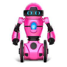Wowwee Mip The Toy Robot Deluxe Includes Recharge Pa Remote Control Robots Metallic Pink Technology Gifts