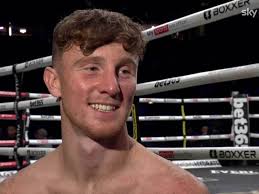 Rea was overjoyed after beating McCarthy with a huge knockout