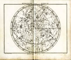 Atlas Celeste De Flamsteed Hemispere Star Chart