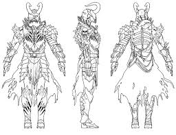 Orrian Armor Sketches Characters Art Guild Wars 2 Guild Wars Guild Wars 2 Sketches