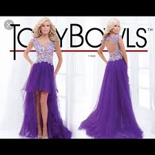 Purple Tony Bowls Le Gala Dress 114548