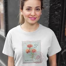 Chemise de fleur de mois de naissance d'octobre, souci octobre mois de  naissance fleur cadeaux d'octobre, cadeaux de fleur de mois de naissance,  chemise florale de mois de naissance