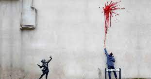His happenings hit the headlines, the prices of his work can reach in excess one million pounds, and some people go so far as to steal. Banksy S Work To Be Shown In The Middle East For The First Time