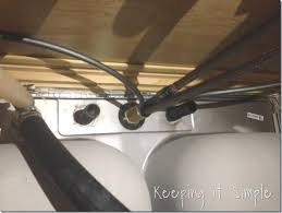 install a kitchen moen faucet