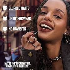 Amazon.com : MAYBELLINE Super Stay Teddy Lip Tint, Long Lasting Matte  Lipstick For Up To 12HR Wear, July Forever, 1 Count : Beauty & Personal Care