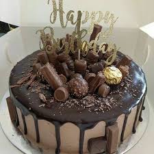 And the frosting is just oh so light and creamy. Chocolate Overloaded Trivandrum Cake House Online Cake Shop In Trivandrum