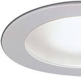 Nora Lighting NS-26W 4 Inch Frosted Flat Lens Trim Round ...