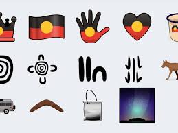 The emojis, which are part of a custom app rather than unicode, are being developed by young people on arrernte country. Indigenous Emojis Featuring Aboriginal Flag And Boomerang To Be Released Indigenous Australians The Guardian
