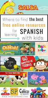 Index page for all of the spanish games and activities. Learn Spanish Online With Kids The Ultimate Free Guide For Families Learn Spanish Online Spanish Lessons For Kids Learning Spanish For Kids