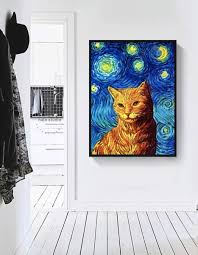 Asil Kedi Sanatsal Yagliboya Kanvas Tablo 2020 Tablolar Sanatsal Kanvaslar