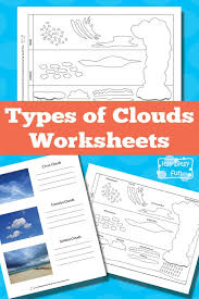Cumulus clouds can turn into clouds that bring thunderstorms, called cumulonimbus clouds. Types Of Clouds Worksheets Itsybitsyfun Com