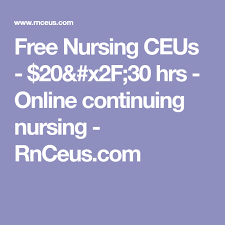 Free continuing education credits are available for physicians, physician assistants, nurses, nurse practitioners, dietitians, pharmacists, certified diabetes educators and other health care professionals. 38 Nursing Continuing Ed Ideas In 2021 Nurse Continuing Education Continuing Education For Nurses