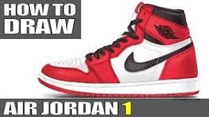 Check out my other design videos: How To Draw Air Jordan 1 Part One Sneaker Shoe Drawing Tutorial Youtube