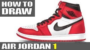 Check out my other design videos: How To Draw Air Jordan 1 Part One Sneaker Shoe Drawing Tutorial Youtube