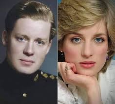 الاميره ديانا وصوره والدها النبيل جون سبنسر عندما كان شابا Princess Diana Family Princess Diana Lady Diana