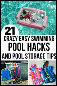 Pool Fun 21 Pool Storage And Other Ideas For Poolside Fun