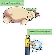 Post 3246208: Battle_for_Dream_Island Bubble crossover John_Doe Roblox  Spongy Taco Yee3