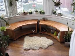 Sew a small seam around the edge of the curved bay window seat cushion, leaving a small gap at the top. Curved Bay Window Bench Recycled Douglas Fir Etsy In 2021 Bay Window Benches Window Benches Bay Window Seat