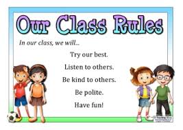 Our Class Rules Teaching Ideas