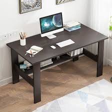 This contemporary design for your makeup table is so beautiful with its high ceiling mirror and drawers. Ebern Designs Home Desktop Computer Desk Bedroom Laptop Study Table Office Desk Workstation Wayfair