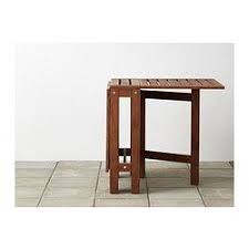 Applaro Gateleg Table Outdoor Brown Brown Stained Ikea Ikea Folding Table Drop Leaf Dining Table Ikea Applaro