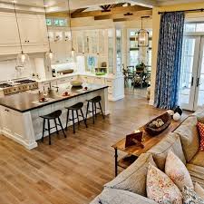 Hgtv S Most Liked Instagram Photos Of 2015 Interior Design Styles And Color Schemes For Home Decorating Open Concept Kitchen Living Room Built In Buffet Home