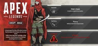 In this video i'm going to talk about apex legends mobile with some leaks. New Apex Legends Character Nomad Abilities Leaked By Data Miner Piunikaweb