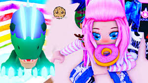 Maybe you would like to learn more about one of these? Random Adopt Me Making Neon Dino Pet Cookie Swirl C Roblox Youtube