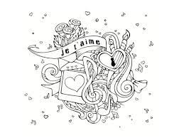 Dessin & coloriage de fille ado en ligne, gratuit à imprimer pour colorier fille ado avec les enfants et adultes. Coloriage Saint Valentin 40 Dessins A Imprimer Gratuitement