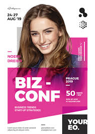 Modern Seminar Flyer Template On Behance Creative Poster Design Event Poster Design Graphic Design Advertising
