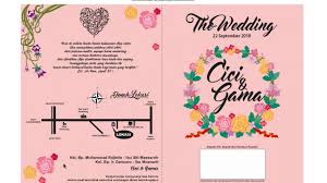 Format vector adalah format wajib untuk memproses desain sampai final. Template Undangan Nikah Cdr