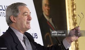 Former Bank of Canada governor John Crow speaks at a Economic Club of...  News Photo
