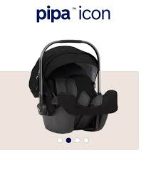 Nuna Pipa Icon Black Babies Kids Going Out Strollers On Carousell