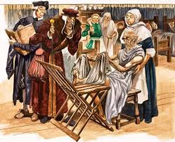 Once Upon A Time Doctors And Hospitals In Tudor Times Illustration Art Tudor History British History