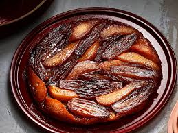 Pear And Shallot Tarte Tatin With Whipped Goat Cheese Recipe Recipe In 2020 Whipped Goat Cheese Goat Cheese Recipes Food