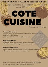Cote Cuisine Restaurant Hirtzfelden Alsace France Facebook 59 Photos