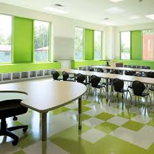 Bright And Colorful Classroom For Elementaryeducation At Stephen F Austin Elementary School Student Desks Adjustable Height Desk Classroom Desk
