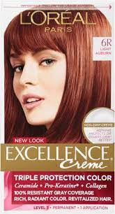 Excellence Triple Protection Color Creme Level 3 Permanent Light Auburn Warmer 6r 1 Application Rite A Light Hair Color Hair Color Auburn Light Auburn Hair