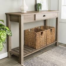 Console Tables Gray In 2020 Country Style Sofas Entry Console Table Sofa Table